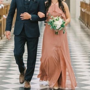 Jenny Yoo Bridesmaid dress size 2 in clay
